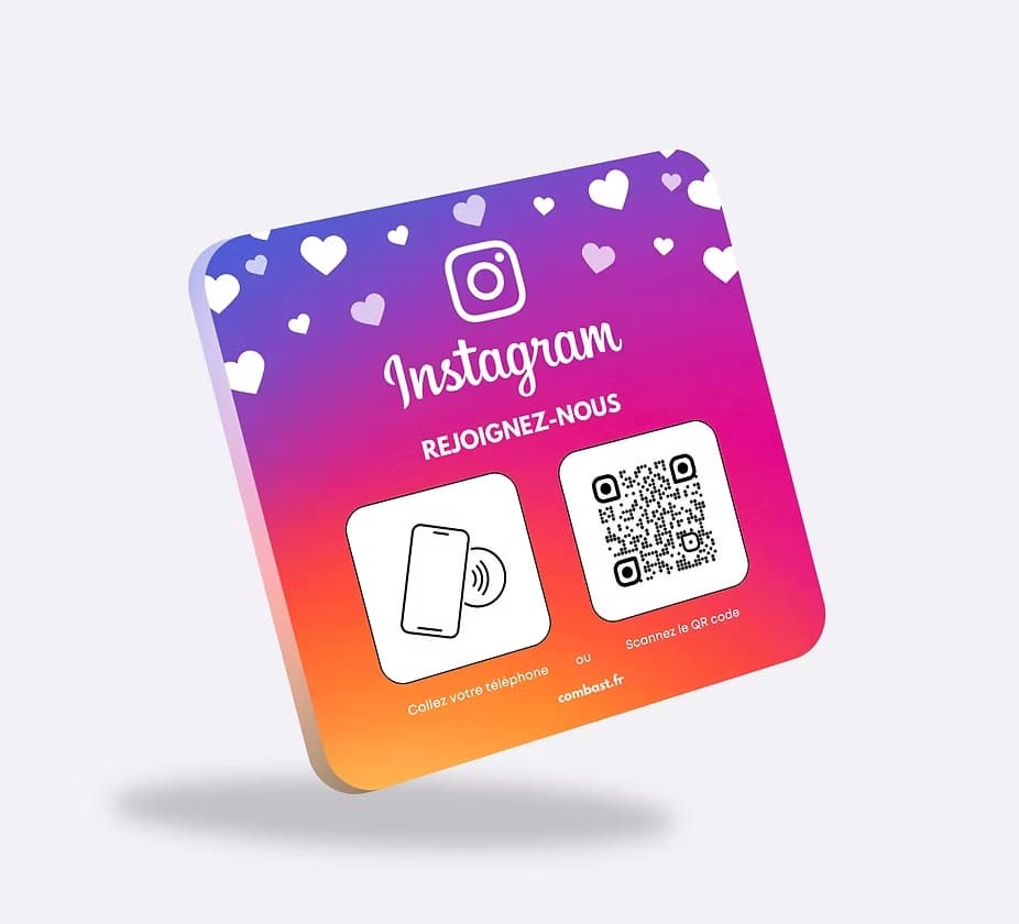 Plaque Instagram